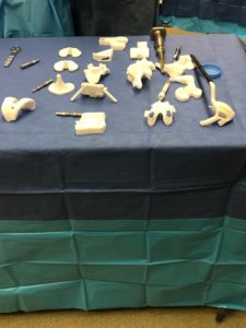 Needed equipment for the surgery