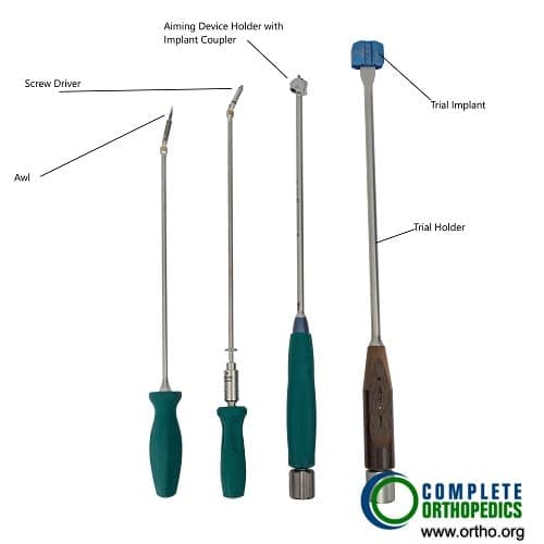Instruments used in ALIF